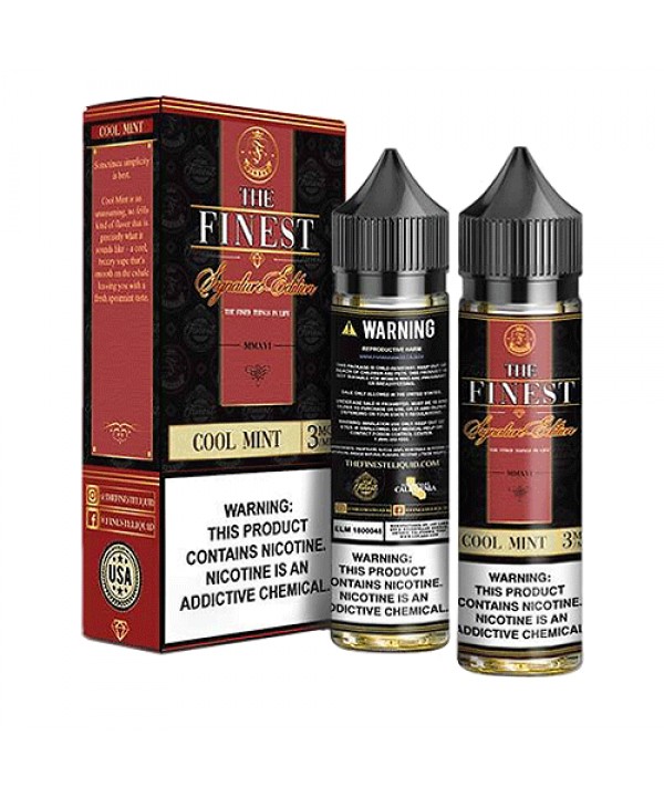 Cool Mint by Finest Signature Edition 120ml (2x60ml)