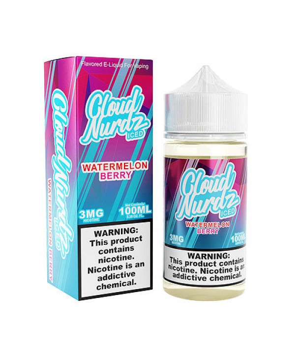 Watermelon Berry Iced by Cloud Nurdz 100ml