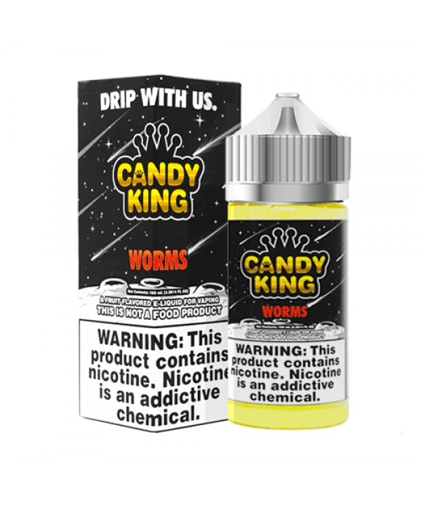 Sour Worms by Candy King 100ml