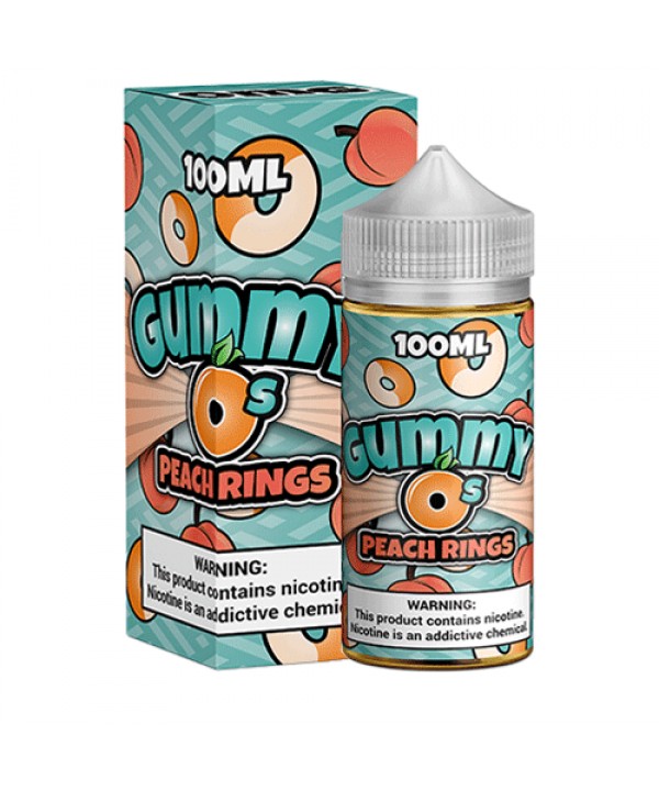 Peach Rings by Gummy O's 100ml