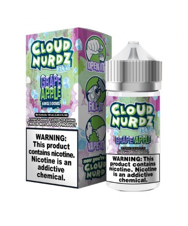 Grape Apple Iced by Cloud Nurdz 100ml