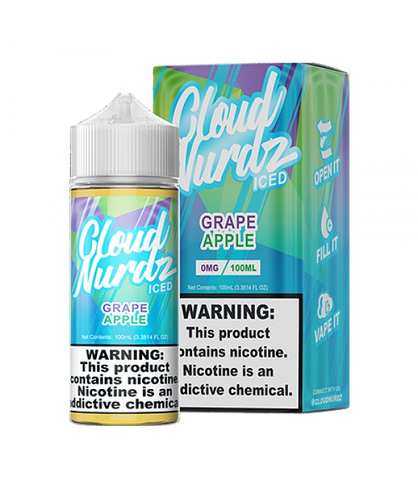 Grape Apple Iced by Cloud Nurdz 100ml