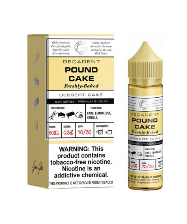 Pound Cake by Glas Basix Series 60ml