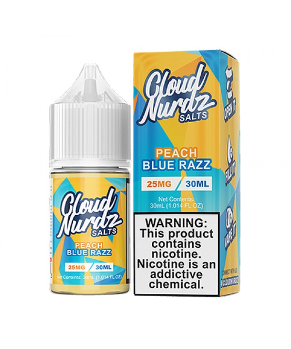 Peach Blue Razz by Cloud Nurdz Salts 30ml