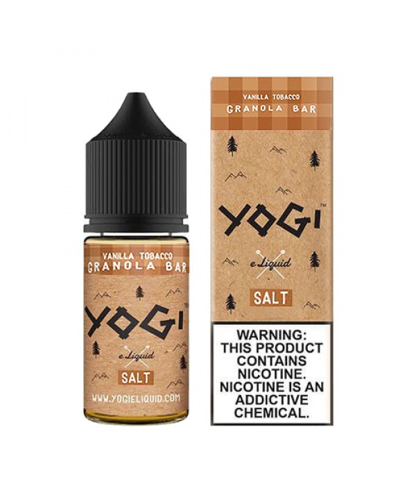 Vanilla Tobacco Granola Bar by Yogi Salt 30ml