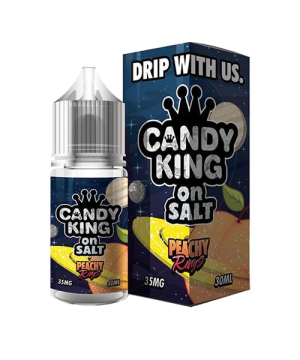 Peachy Rings by Candy King On Salt 30ml