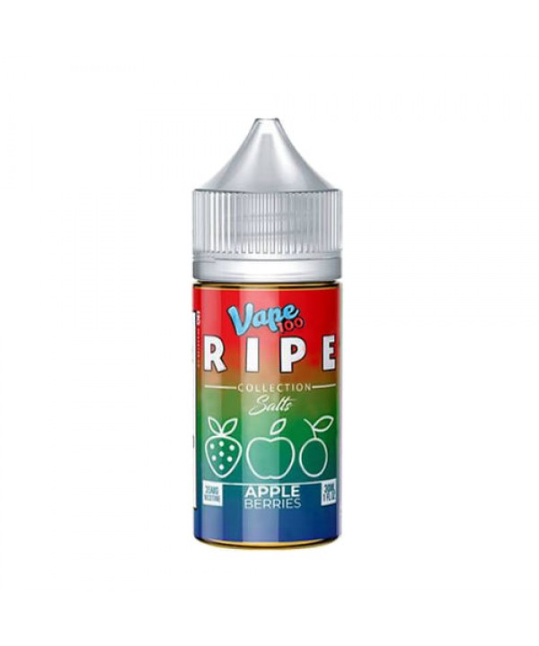 Apple Berries by Vape 100 Ripe Collection Salts 30ml