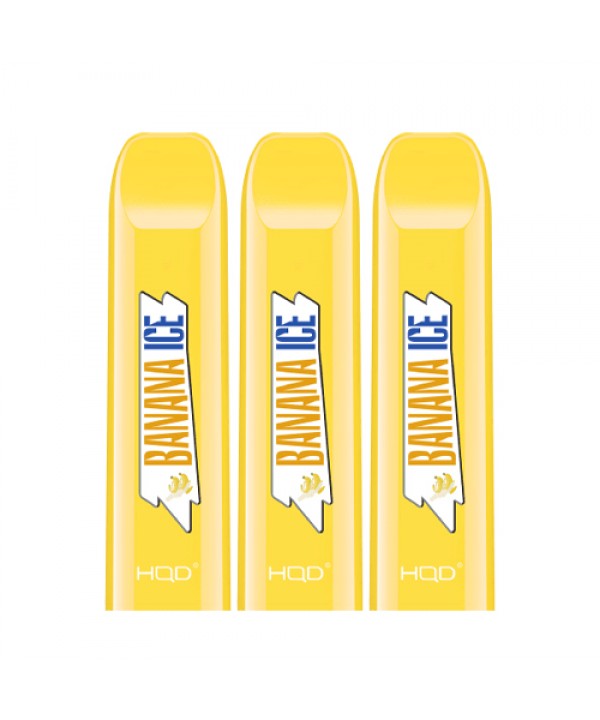 Banana Ice Disposable Vape Pod (Pack of 3) by HQD ...