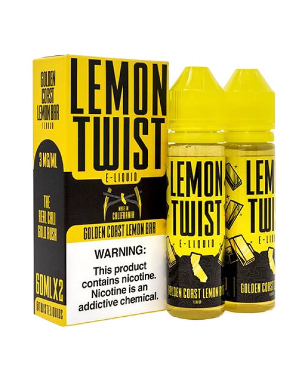 Golden Coast Lemon Bar by Lemon Twist 120ml (2x60m...