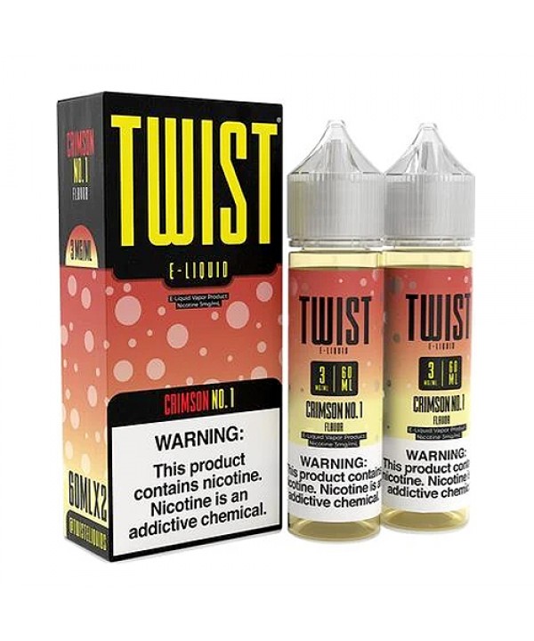 Crimson No.1 (Strawberry Crush Lemonade) by Lemon Twist 120ml (2x60ml)