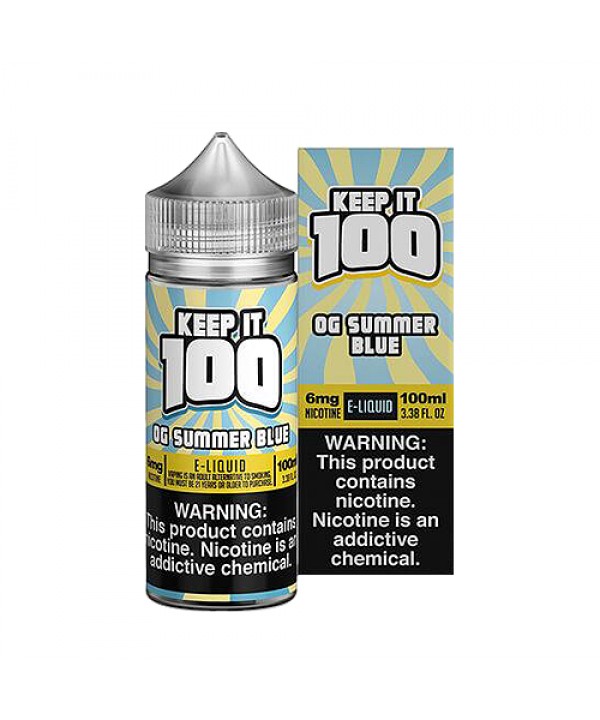 OG Summer Blue (Blue Slushie Lemonade) by Keep It 100 100ml