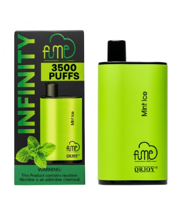 Mint Ice Disposable Vape (3500 Puffs) by Fume Infi...