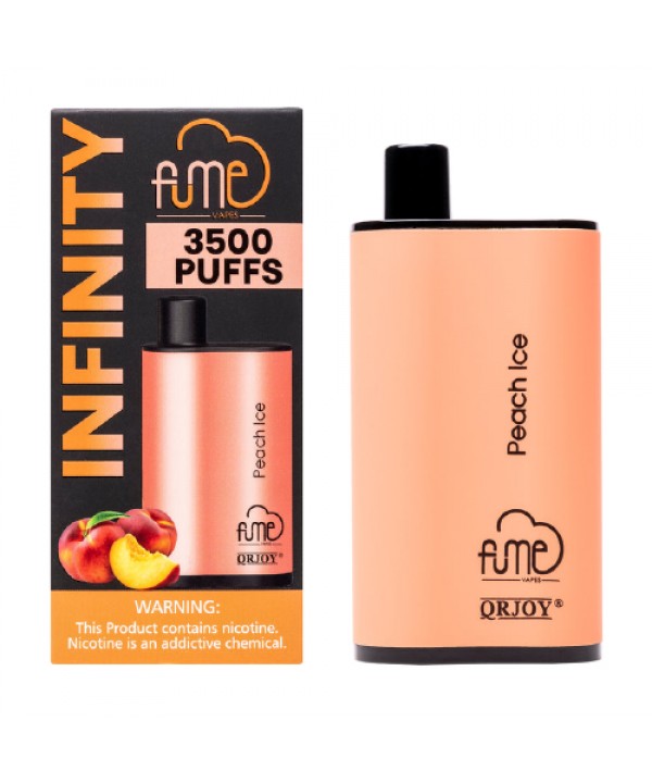 Peach Ice Disposable Vape (3500 Puffs) by Fume Infinity