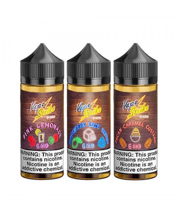 3PACK BUNDLE by Vape Strike 300ml (3x100ml)