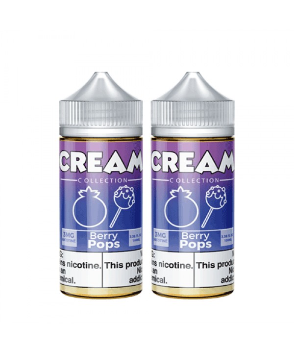 2PACK BUNDLE Berry Pops by Vape 100 Cream Collecti...