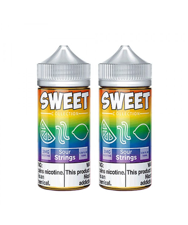 2PACK BUNDLE Sour Strings by Vape 100 Sweet Collec...