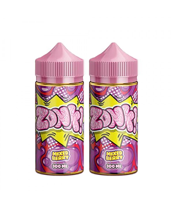 2PACK BUNDLE Mixed Berry by Zonk! 200ml (2x100ml)