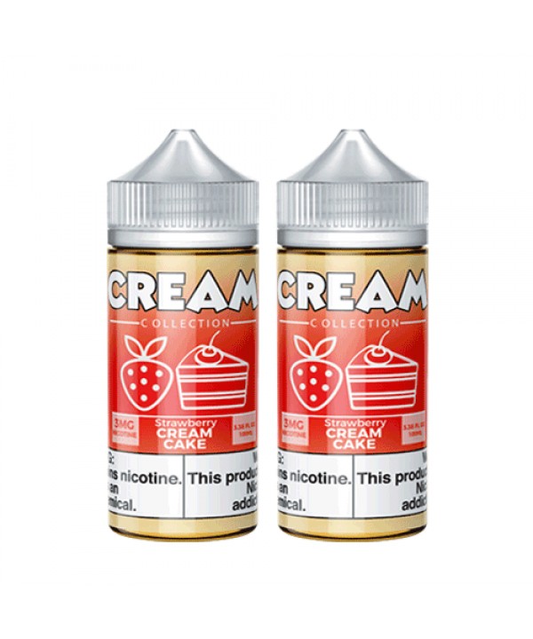 2PACK BUNDLE Strawberry Cream Cake by Vape 100 Cre...