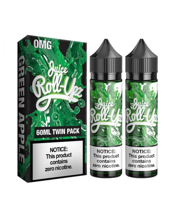 Green Apple by Juice Roll Upz 120ml (2x60ml)