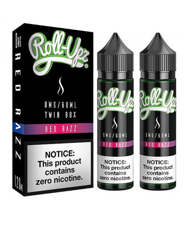 Red Razz by Juice Roll Upz 120ml (2x60ml)