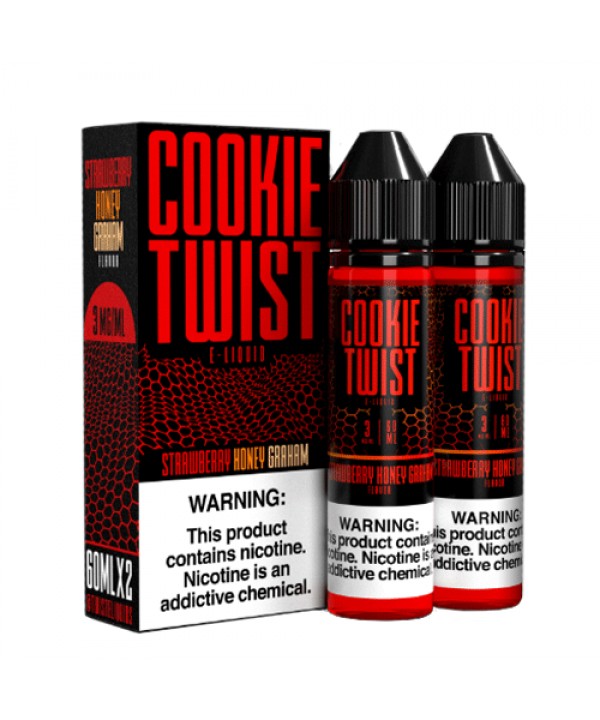 Berry Amber (Strawberry Honey Graham Cookie) by Lemon Twist 120ml (2x60ml)