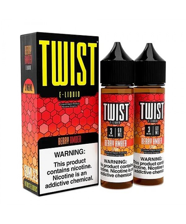 Berry Amber (Strawberry Honey Graham Cookie) by Lemon Twist 120ml (2x60ml)