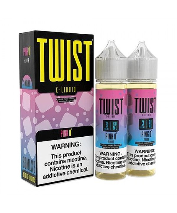 Pink 0 (Iced Pink Punch) by Lemon Twist 120ml (2x6...