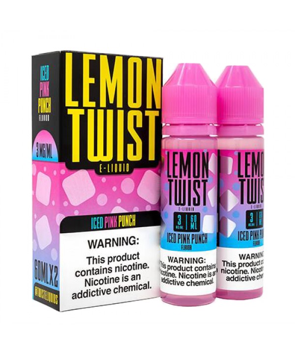 Pink 0 (Iced Pink Punch) by Lemon Twist 120ml (2x60ml)