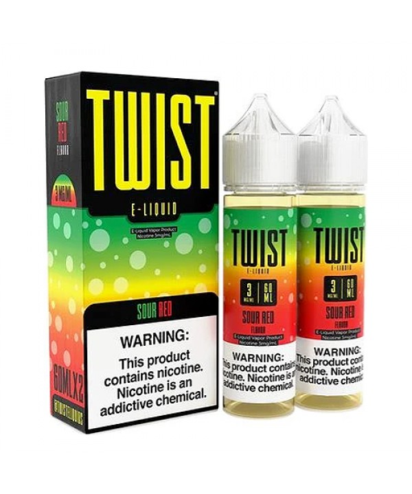 Sour Red (Sweet & Sour) by Lemon Twist 120ml (2x60ml)