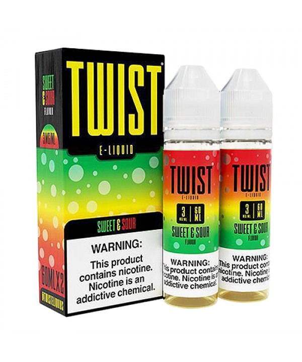 Sour Red (Sweet & Sour) by Lemon Twist 120ml (2x60ml)