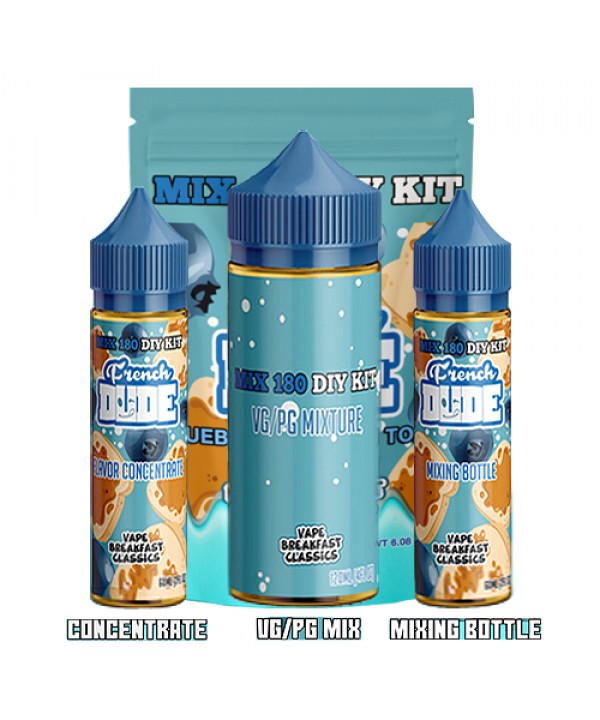 French Dude Mix 180 DIY Kit by Vape Breakfast Classics 180ml (3x60ml)