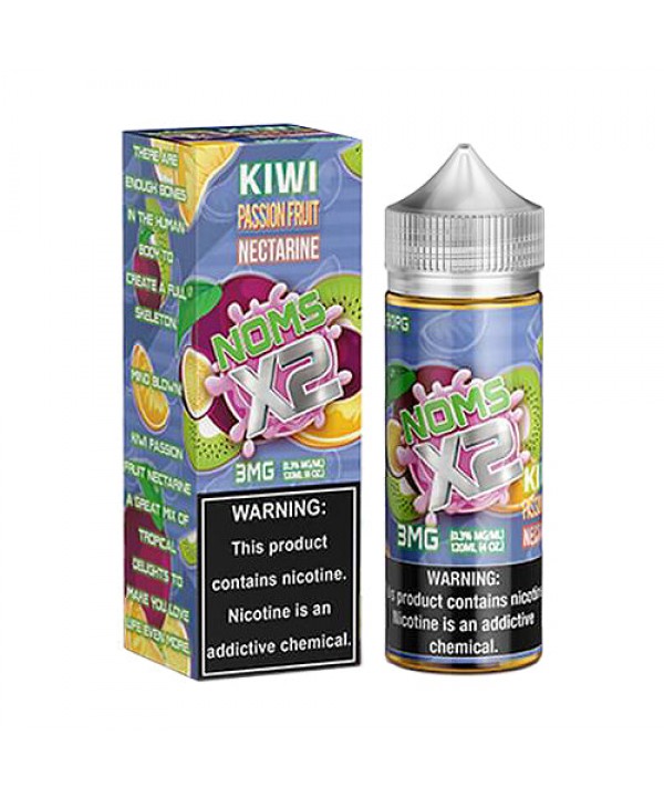 Kiwi Passion Fruit Nectarine by Noms X2 120ml