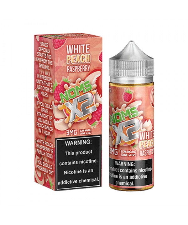 White Peach Raspberry by Noms X2 120ml