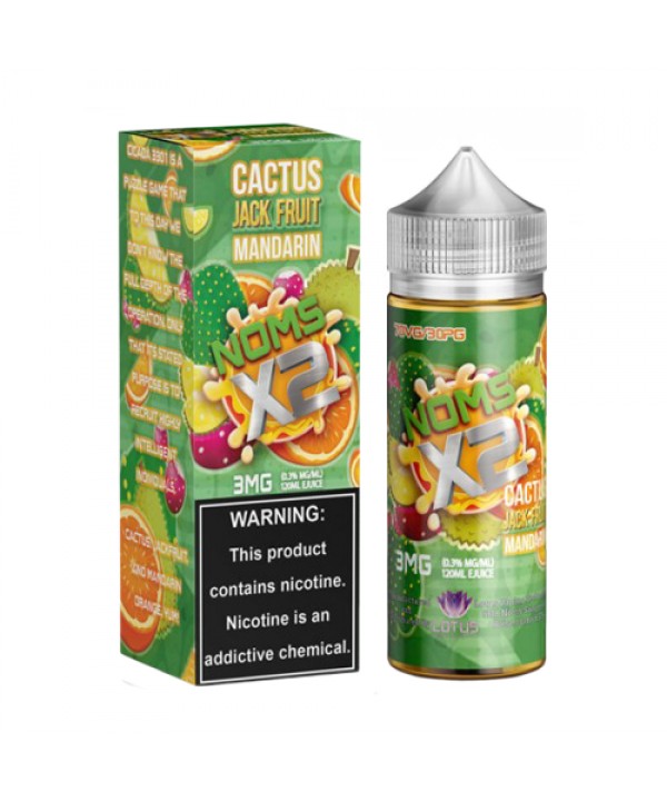 Cactus Jackfruit Mandarin by Noms X2 120ml