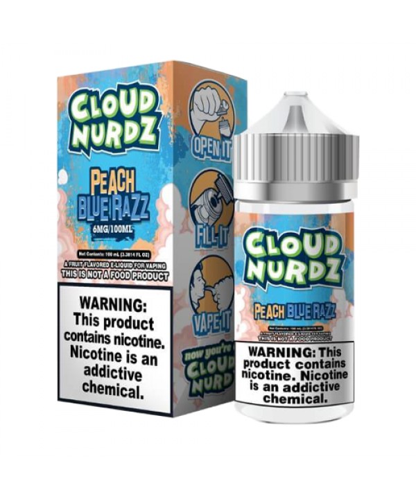 Peach Blue Razz by Cloud Nurdz 100ml