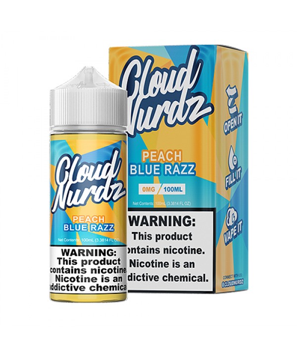 Peach Blue Razz by Cloud Nurdz 100ml