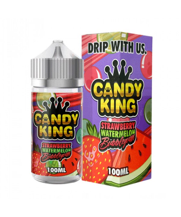 Strawberry Watermelon Bubblegum by Candy King 100m...