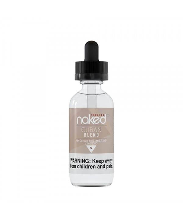 Cuban Blend by Naked 100 Tobacco 60ml