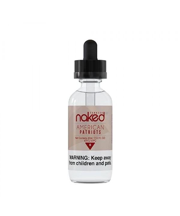 American Patriots by Naked 100 Tobacco 60ml