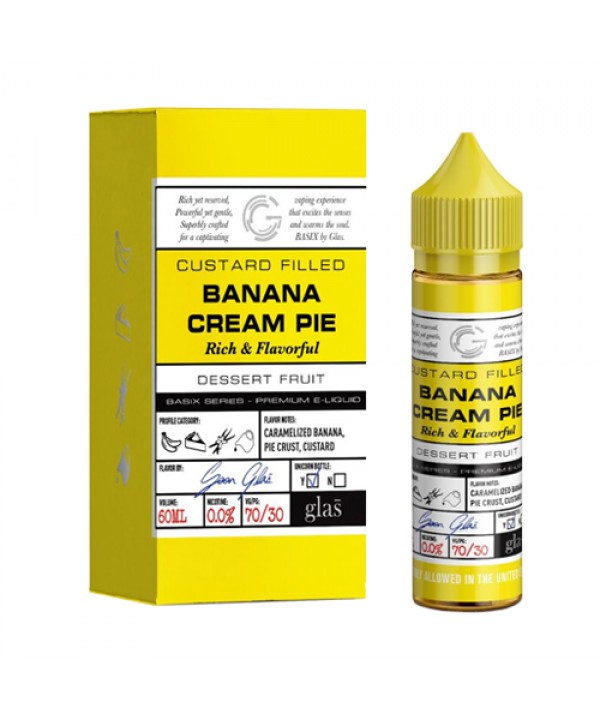 Banana Cream Pie by Glas Basix Series 60ml