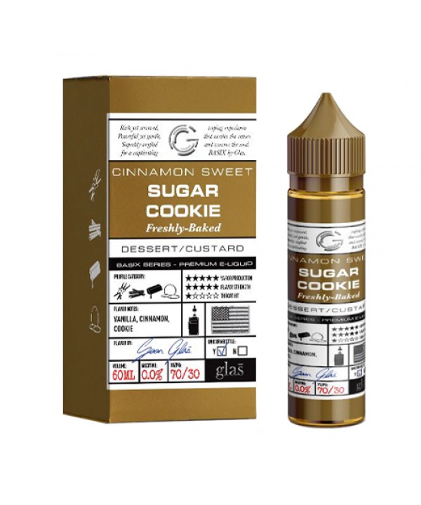 Sugar Cookie by Glas Basix Series 60ml