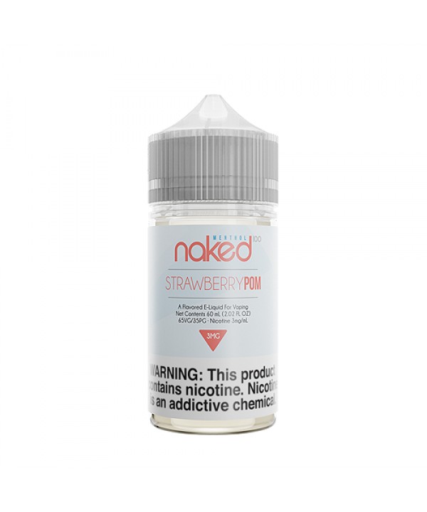 Strawberry Pom (Brain Freeze) by Naked 100 Menthol 60ml