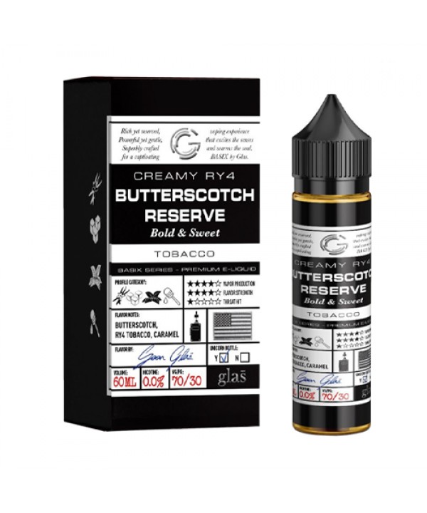 Butterscotch Reserve by Glas Basix Series 60ml