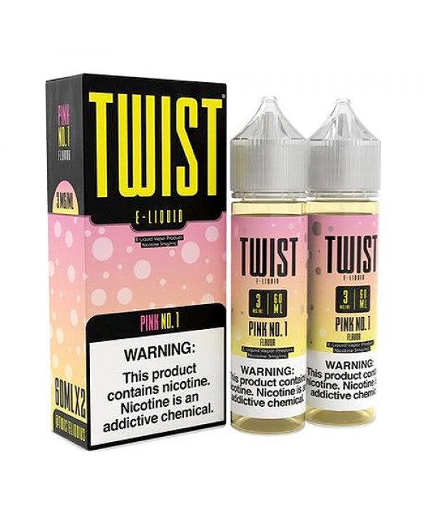 Pink No.1 (Pink Punch Lemonade) by Lemon Twist 120ml (2x60ml)