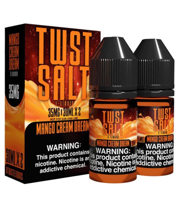 Mango Cream Dream by Twist Salt 60ml (2x30ml)