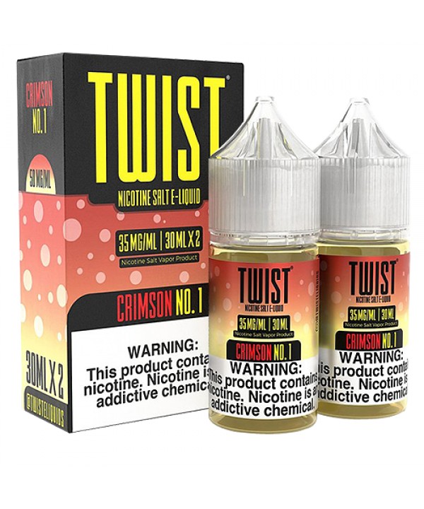 Crimson No.1 (Strawberry Crush Ice) by Twist Salt 60ml (2x30ml)