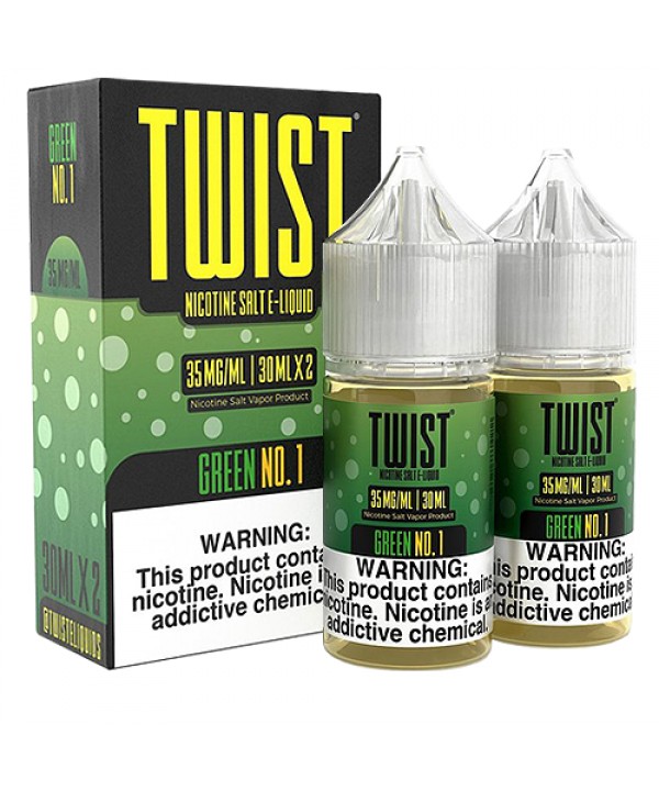 Green No.1 (Honeydew Melon Chew) by Twist Salt 60ml (2x30ml)