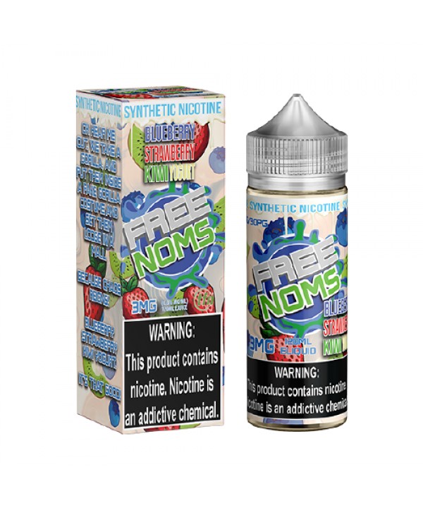 Blueberry Strawberry Kiwi Yogurt by Free Noms 120ml