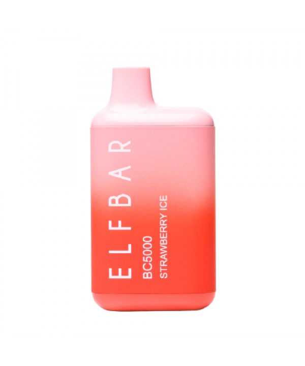 Strawberry Ice Disposable Vape (5000 Puffs) by Elf...