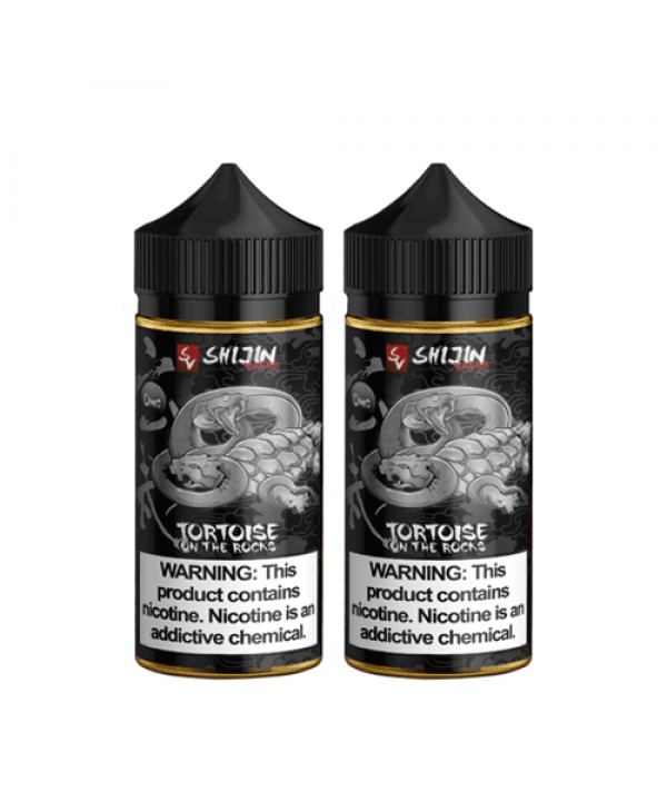 2PACK BUNDLE Tortoise On The Rocks by Shijin Vapor 200ml (2x100ml)